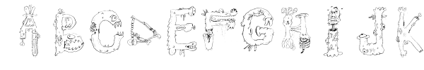 Monstros font