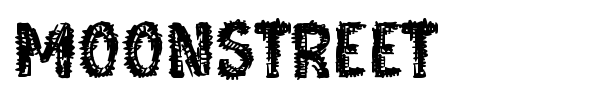 Moonstreet font preview