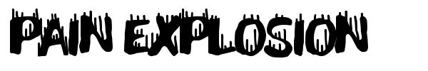 Pain Explosion font
