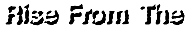 Rise From The Grave font