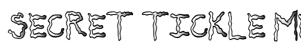 Secret Tickle MB font