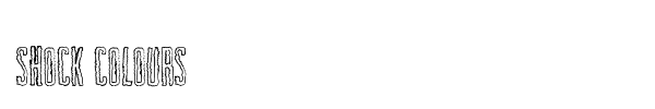 Shock Colours font