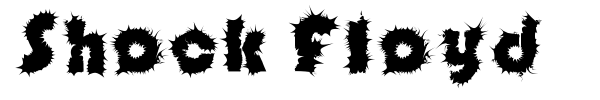 Shock Floyd font