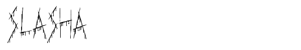 Slasha font