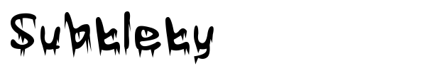 Subtlety font