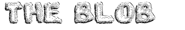 The Blob font