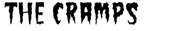 The Cramps font
