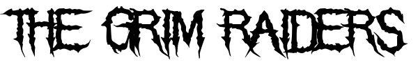 The Grim Raiders font