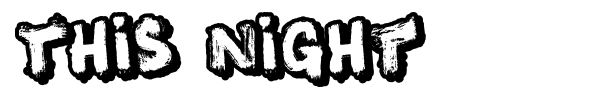 This Night font