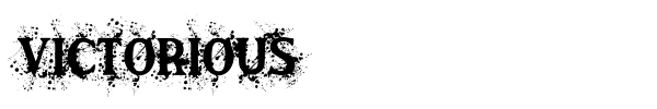 Victorious font