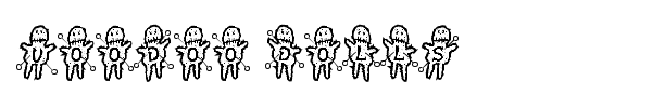 Voodoo Dolls font