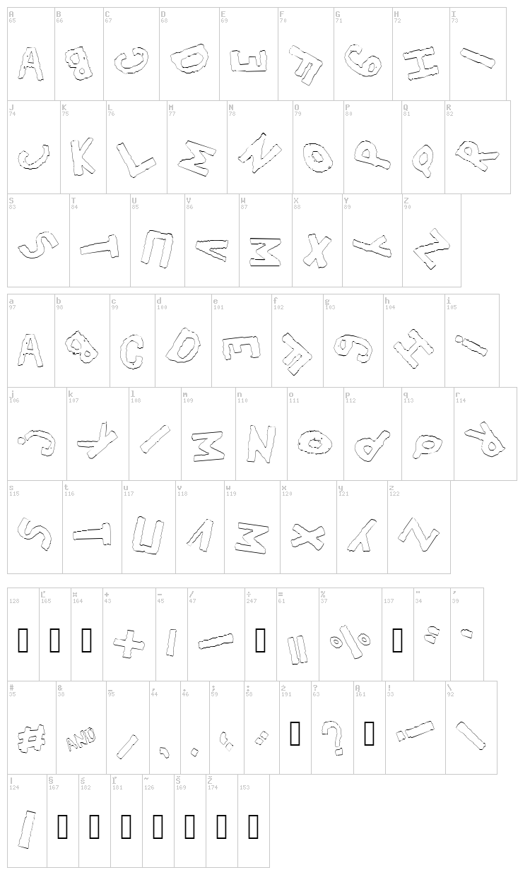 Yes! font map