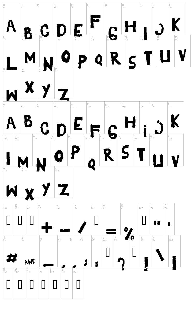 Yes! font map