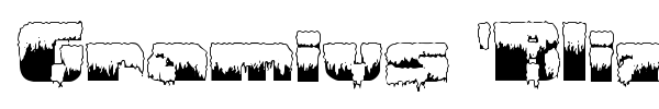 Gramius 'Blizzard' font