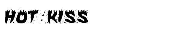 Hot Kiss font preview
