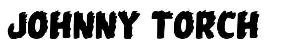 Johnny Torch font preview