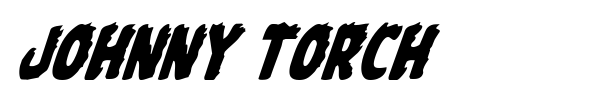 Johnny Torch font preview