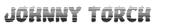 Johnny Torch font preview