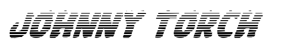Johnny Torch font preview