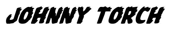 Johnny Torch font preview