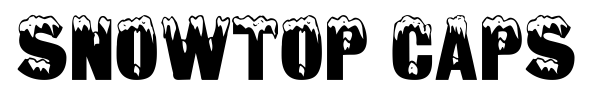 Snowtop Caps font