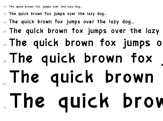 01 Tama + Cube vol.2 font waterfall