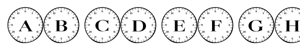 101! Compass font