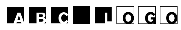 ABC Logos XYZ font preview