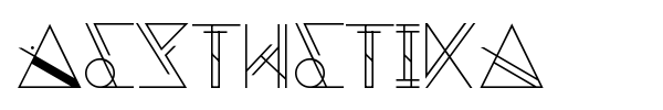 Aesthetika font