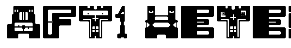 AFT1 Heterodoxa font