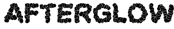 Afterglow font