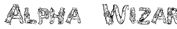 Alpha Wizard font
