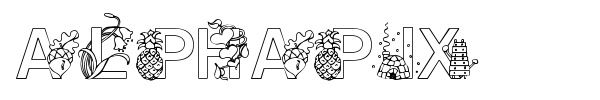Alphapix font