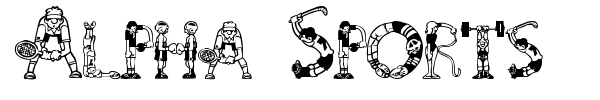 Alpha Sports font