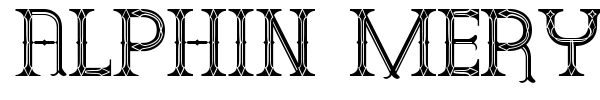 Alphin Merytous St font