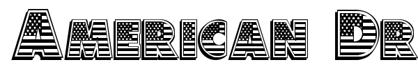 American Dream font
