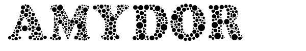 Amydor font