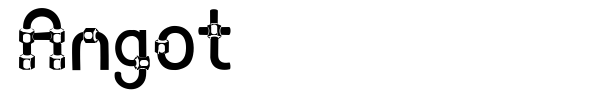 Angot font