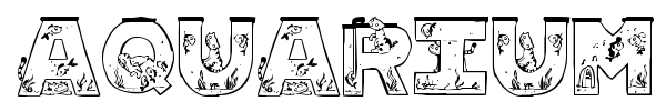 Aquarium font