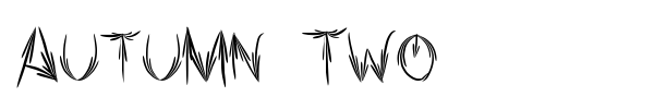 Autumn Two font