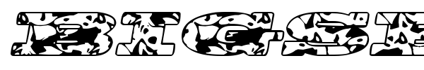 BigSpit font