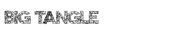 Big Tangle font