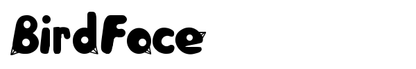 BirdFace font