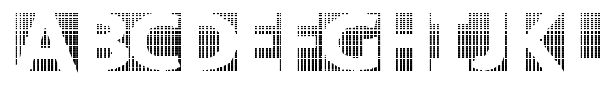 Black White Grids font preview