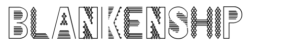Blankenship font