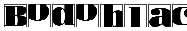 Bodoblack Squares font