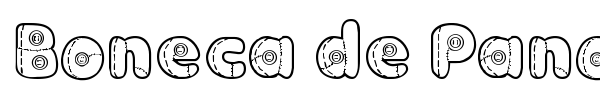 Boneca de Pano font