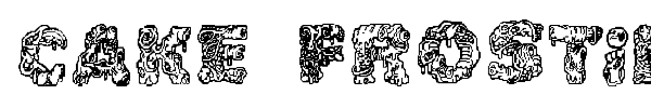 Cake Frosting font