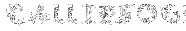 Callipsografia font