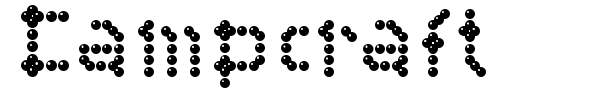 Campcraft font